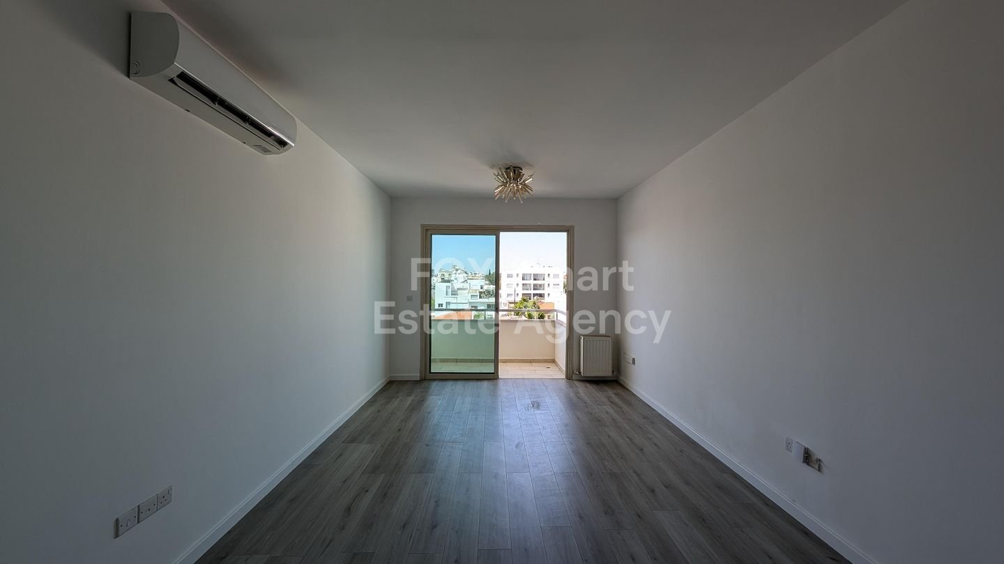 Large two-bedroom top floor apartment in Strovolos, Nicosia for sale
