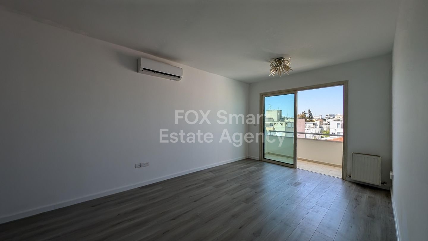 Large two-bedroom top floor apartment in Strovolos, Nicosia for sale