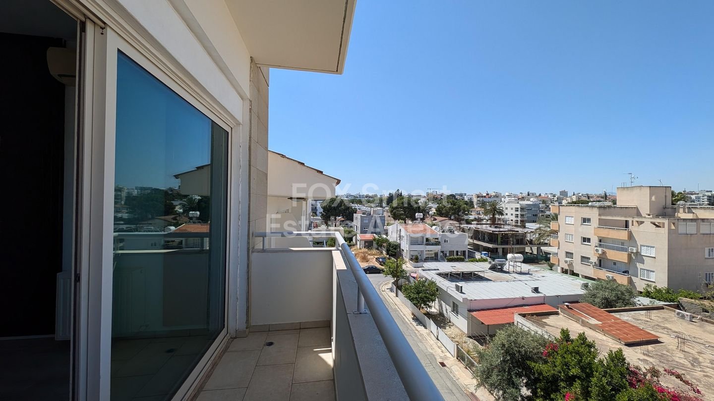 Large two-bedroom top floor apartment in Strovolos, Nicosia for sale