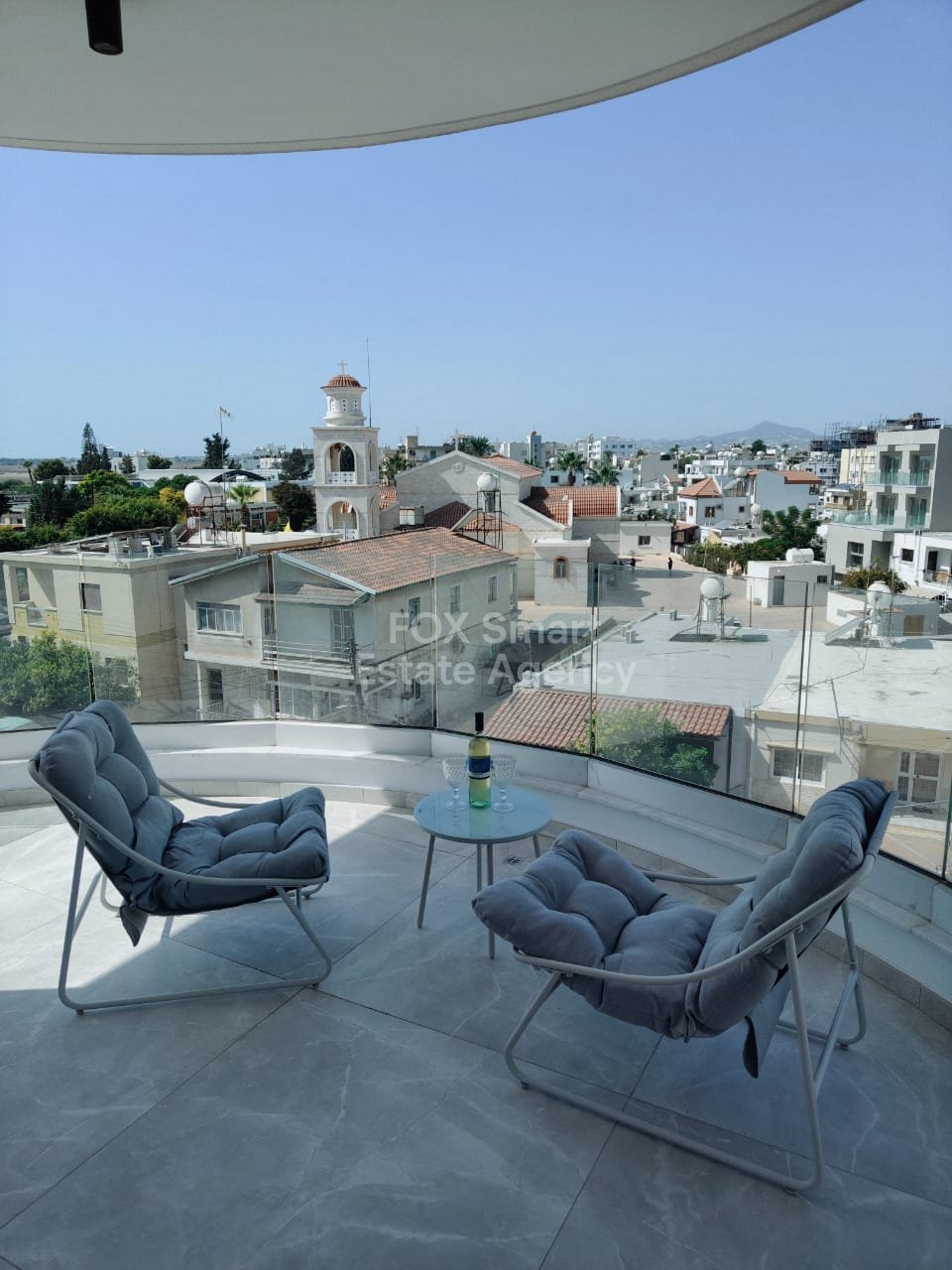 Stylish 1-Bedroom Penthouse with Salt Lake Views – For Rent in Drosia, Larnaca