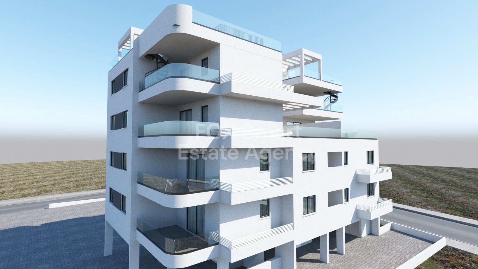 Two bedroom apartment for sale, Mall area.
