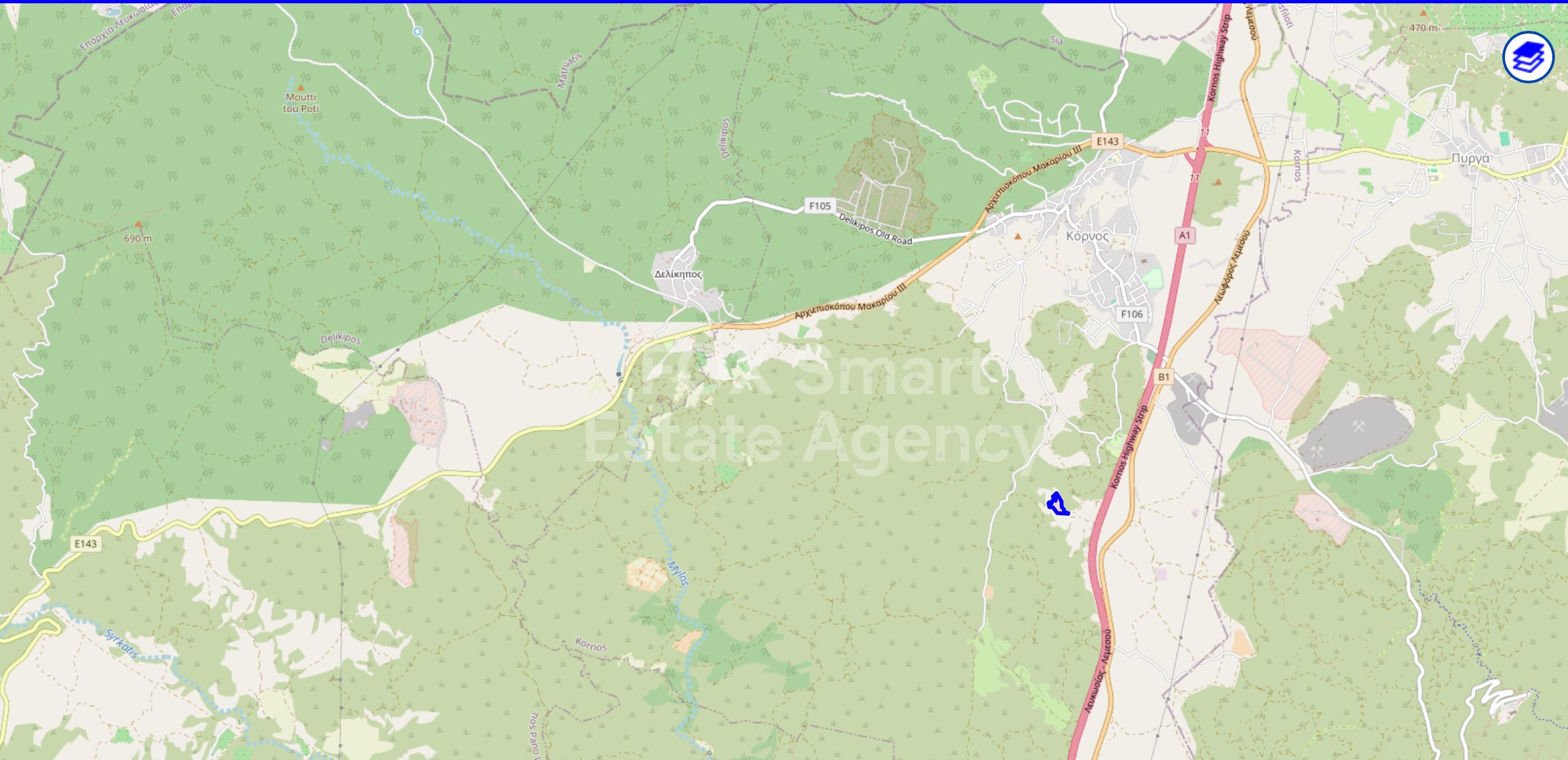 Land in Kornos - view 1