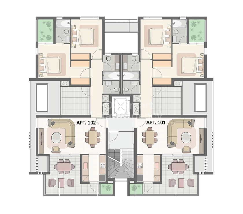 2 + 1 Bedroom Apartment, Skala, Larnaca