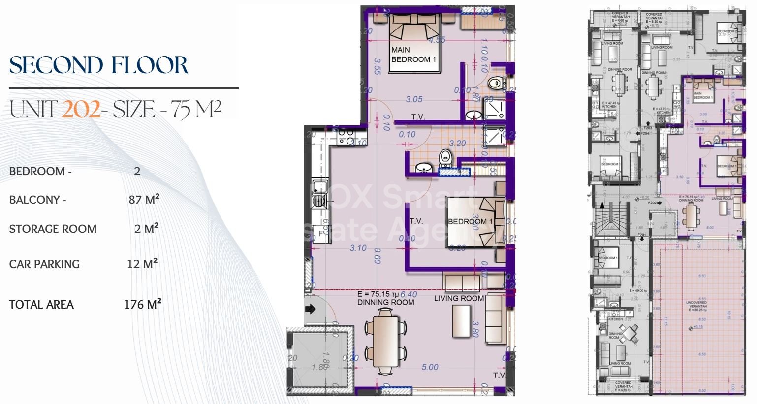 2 Bedroom Top Floor Apartment in Kiti, Larnaca