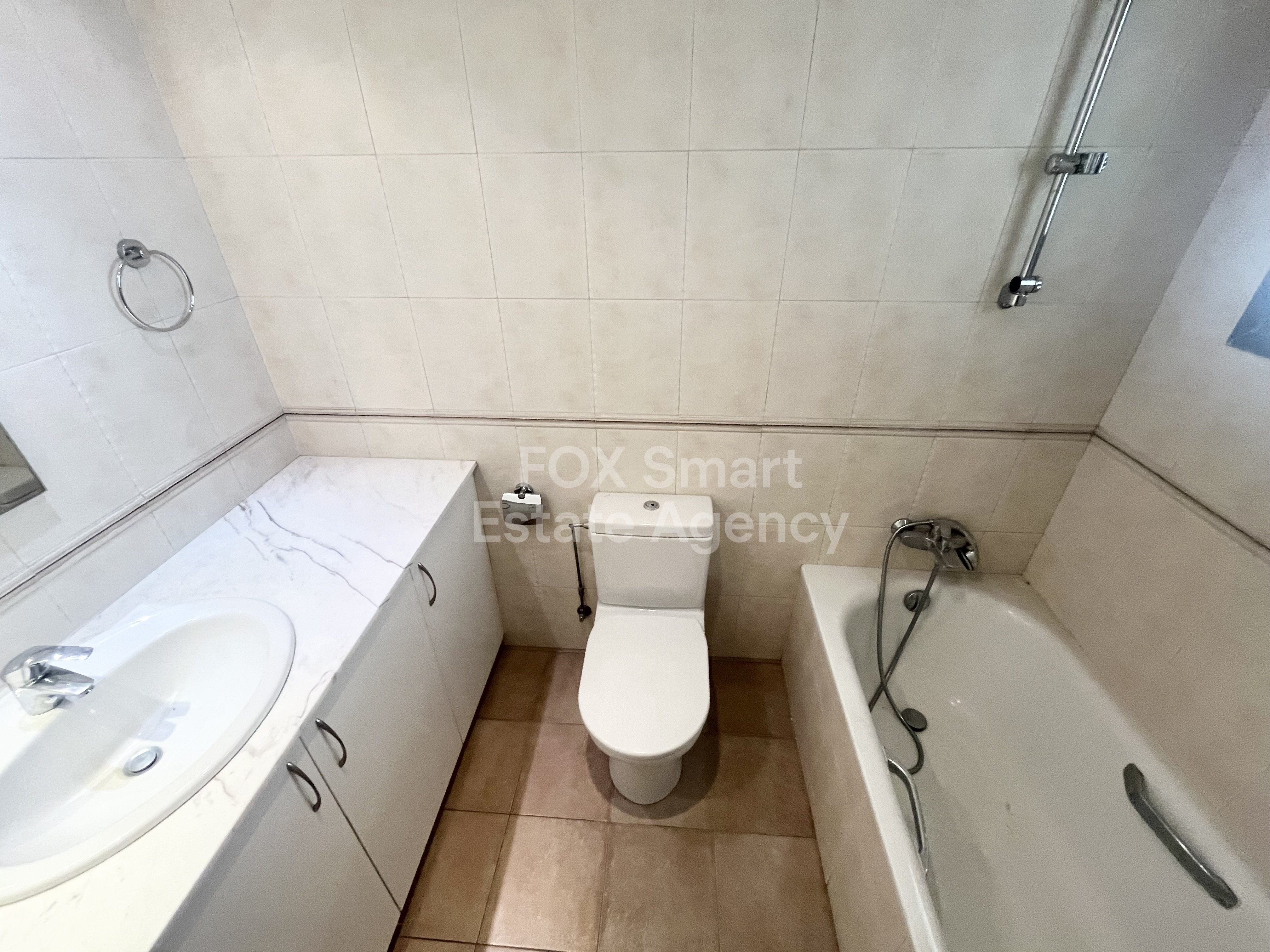 For rent 2 bedroom unfurnished  apartment close to KPMG and John Kennedy Street in Acropolis, Nicosia.