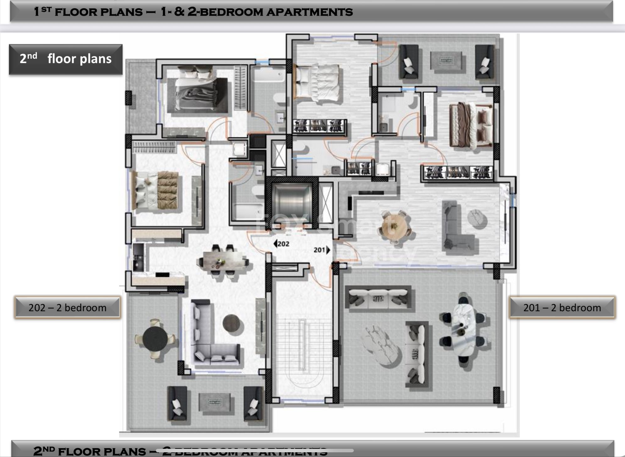Two-bedroom apartment for sale in Aradippou,Larnaca