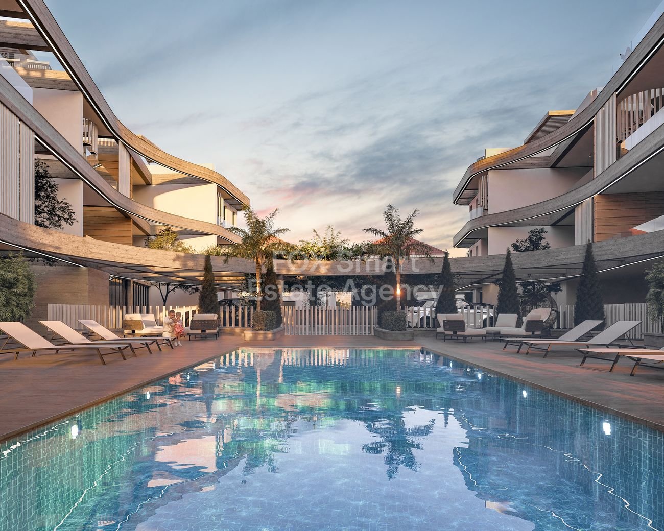 Top floor one bedroom apartment for sale, Livadia.