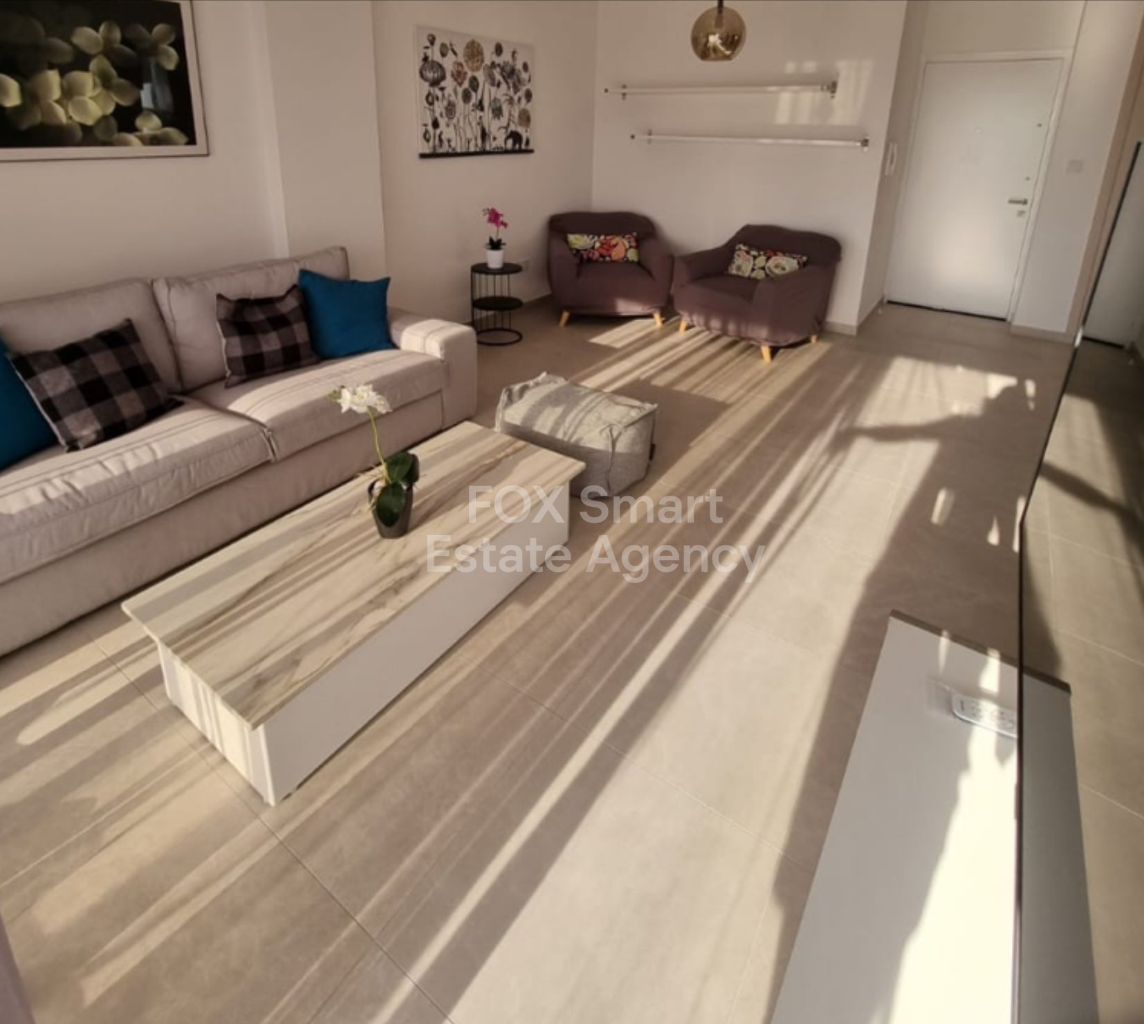 Stylish Two- bedroom Penthouse Apartment for Rent -Sotiros area,Larnaca.