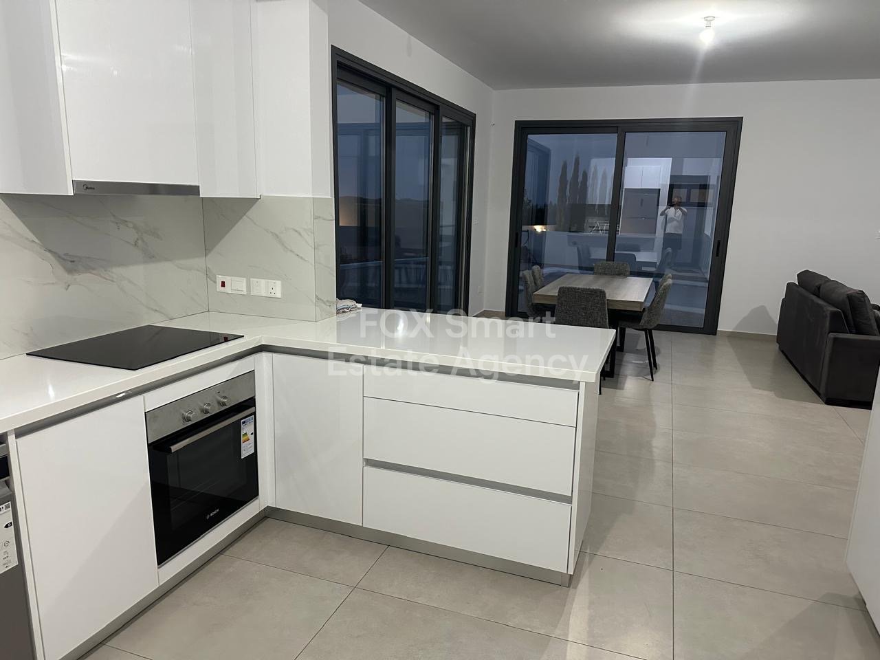 FOR LONG TERM RENTAL.. 3 BEDROOM WITH SEA VIEW, AND ROOFTOP, KAPARRIS, FAMAGUSTA