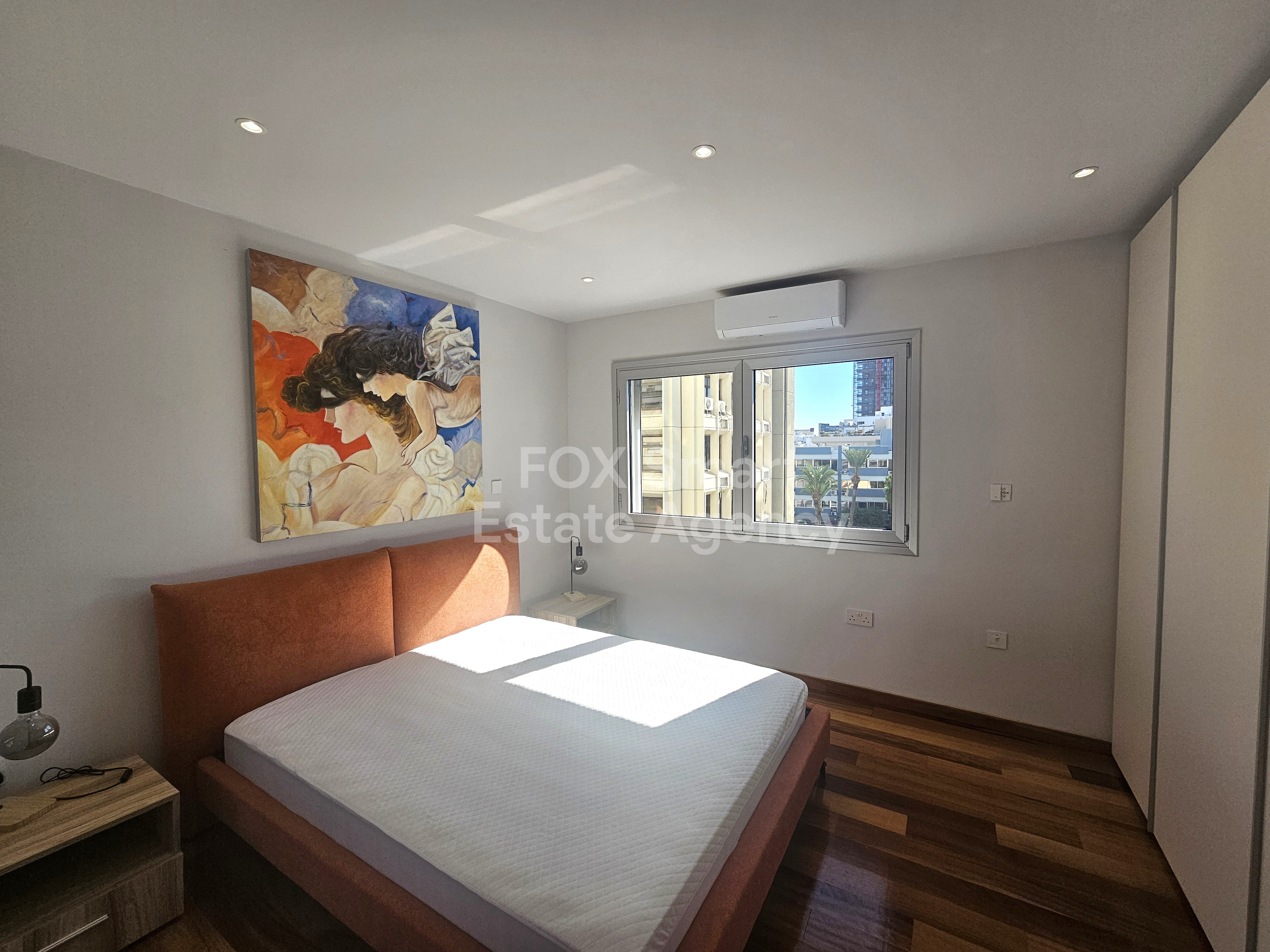 🌇 Fully Renovated Luxury 2-Bedroom Apartment for Rent in Nicosia Centre (Stasikratous Street)