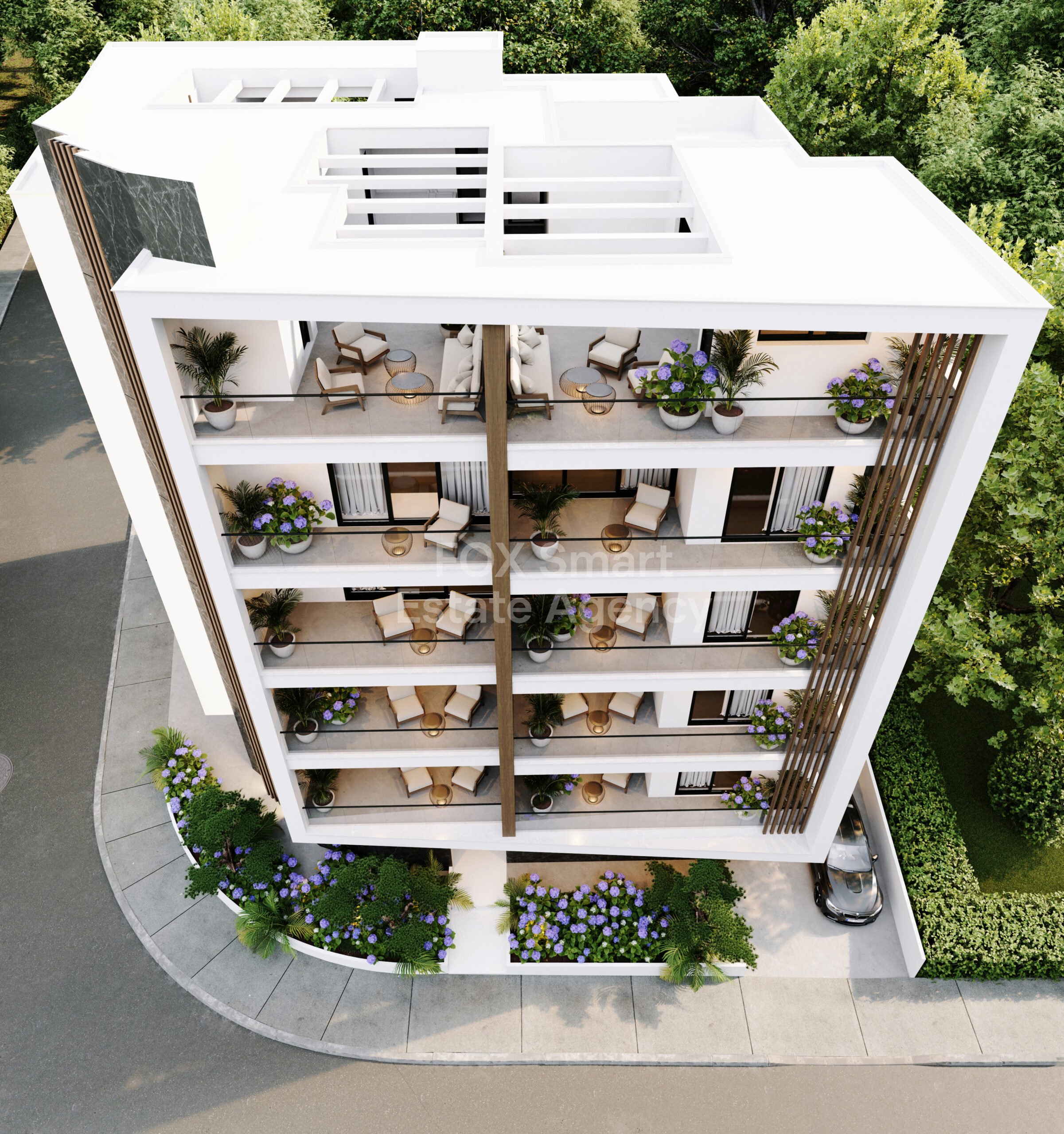 Top floor two  bedroom apartment for sale, Droshia area.