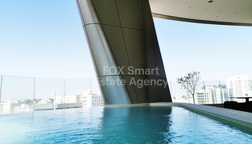 Luxury Furnished 2-Bedroom Apartment 125sqm | 16th Floor | Panoramic City & Mountain Views | Central Nicosia