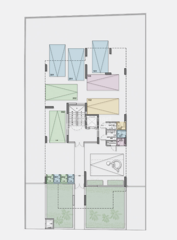 Spacious 2-bedroom top floor apartment in a prime location of Platy Aglantzia-Nicosia. Modern Living Feels Like Home