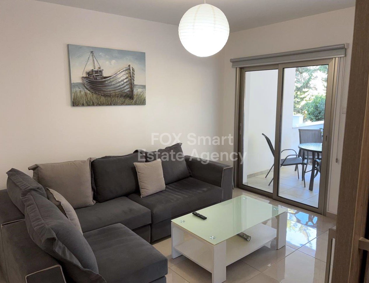 2 Bedroom Ground Floor Fully Furnished Apartment in Meneou, Larnaca