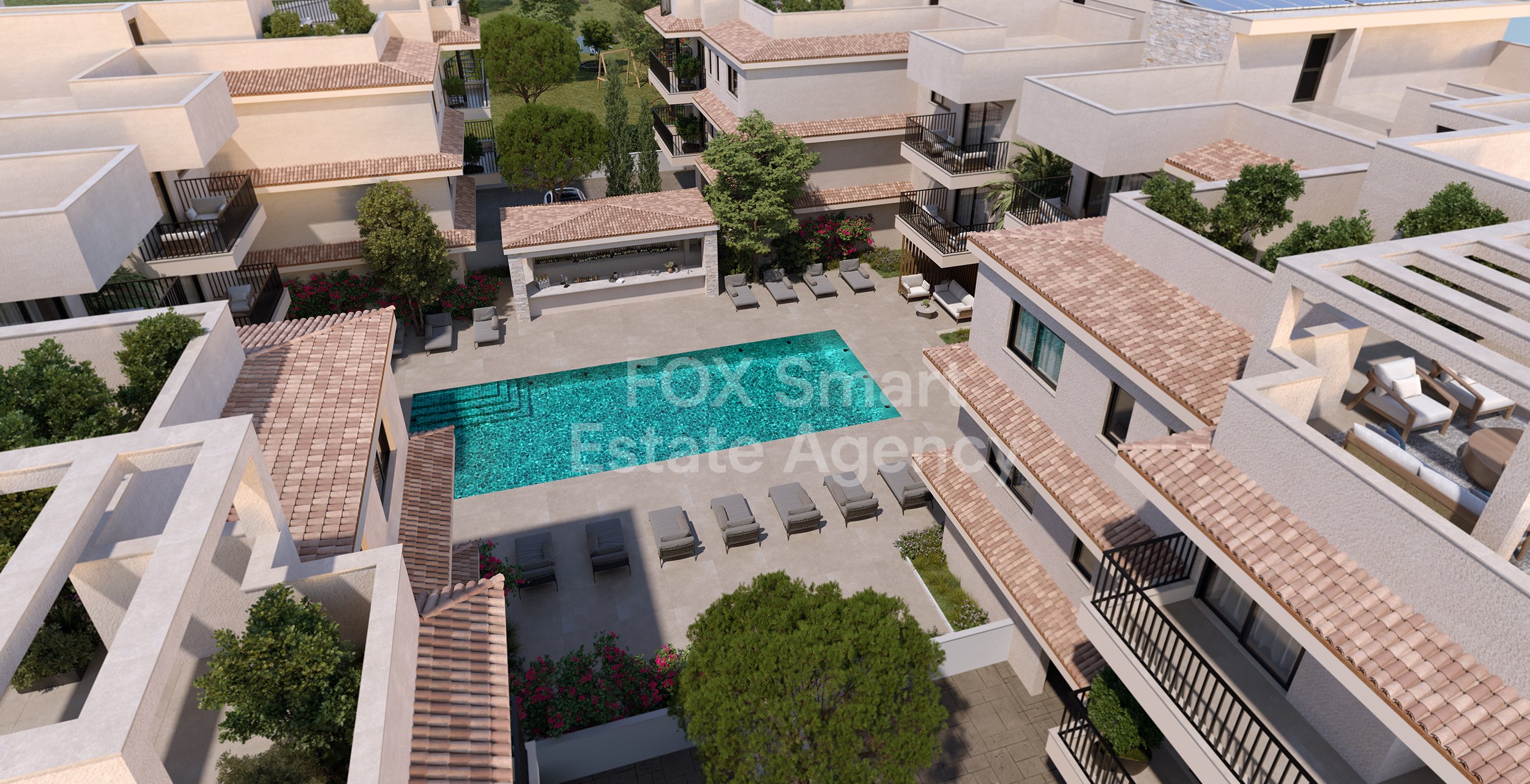 Luxury 1-Bed Apartment with Pool & Spa Amenities