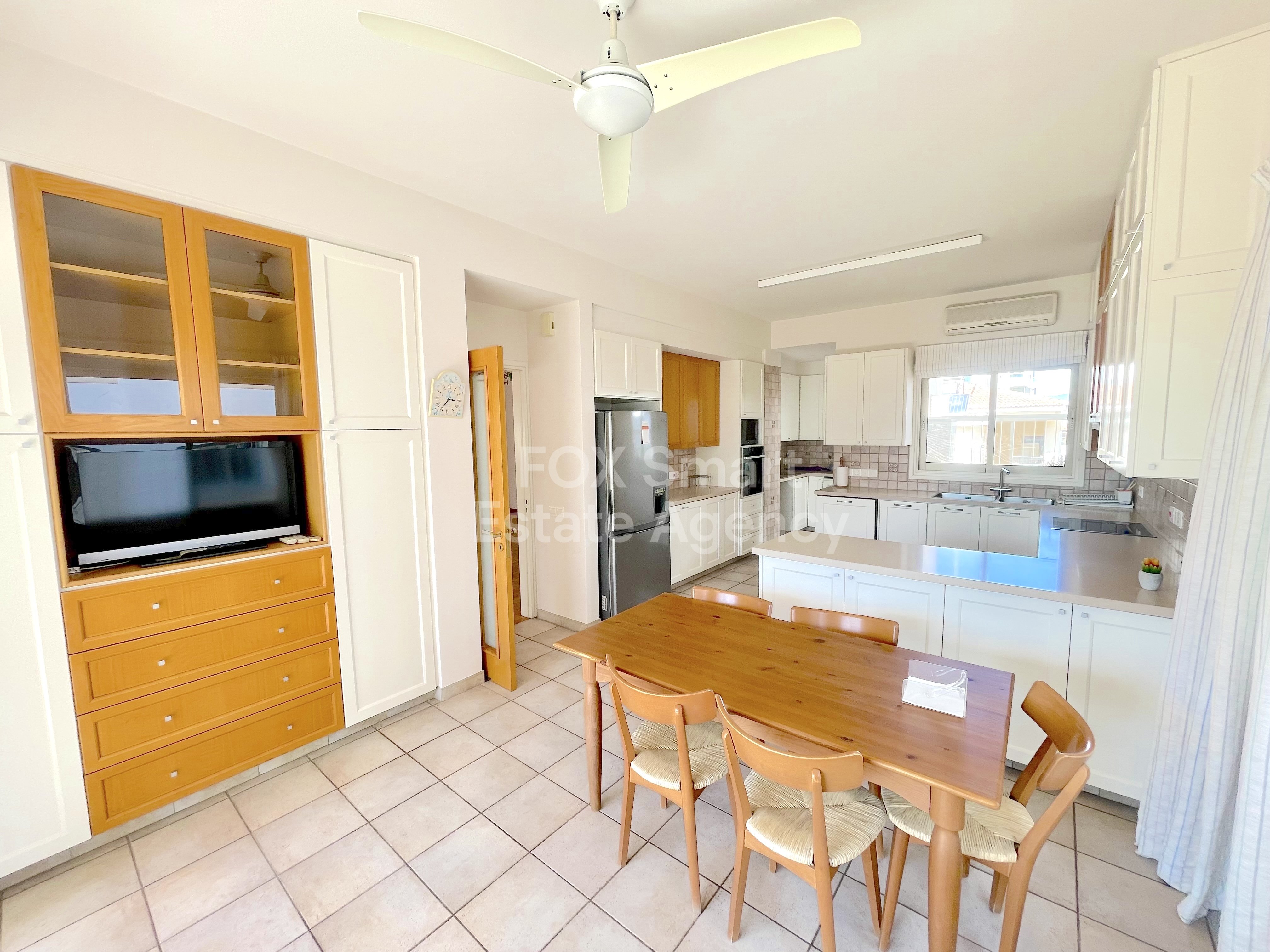 Luxurious Renovated 3-Bedroom Apartment with Office & Maid’s Studio in Prime Acropolis Location