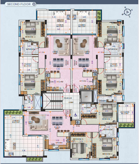 Two bedroom apartment for sale, Aradippou