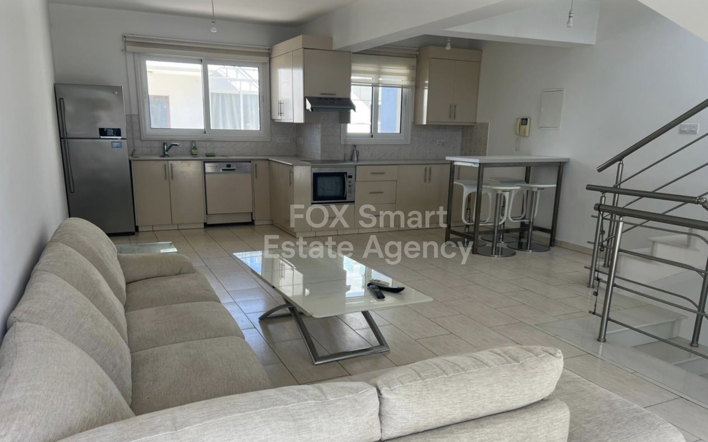Duplex 2-bedroom apartment for rent in Oroklini area,Larnaca.