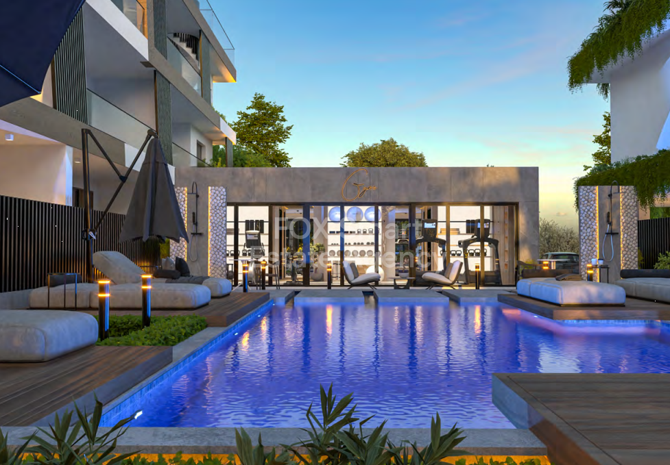 Top floor one bedroom apartment for sale, Livadia.