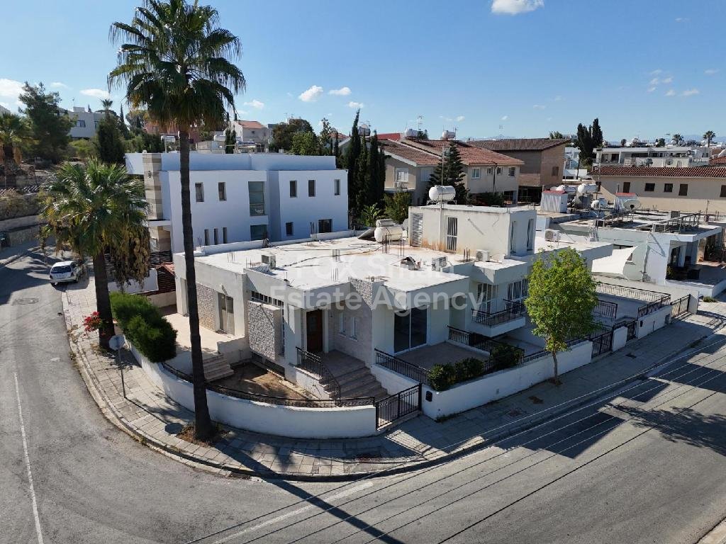 Two semidetached houses plus large basement area in Egkomi, Nicosia for sale