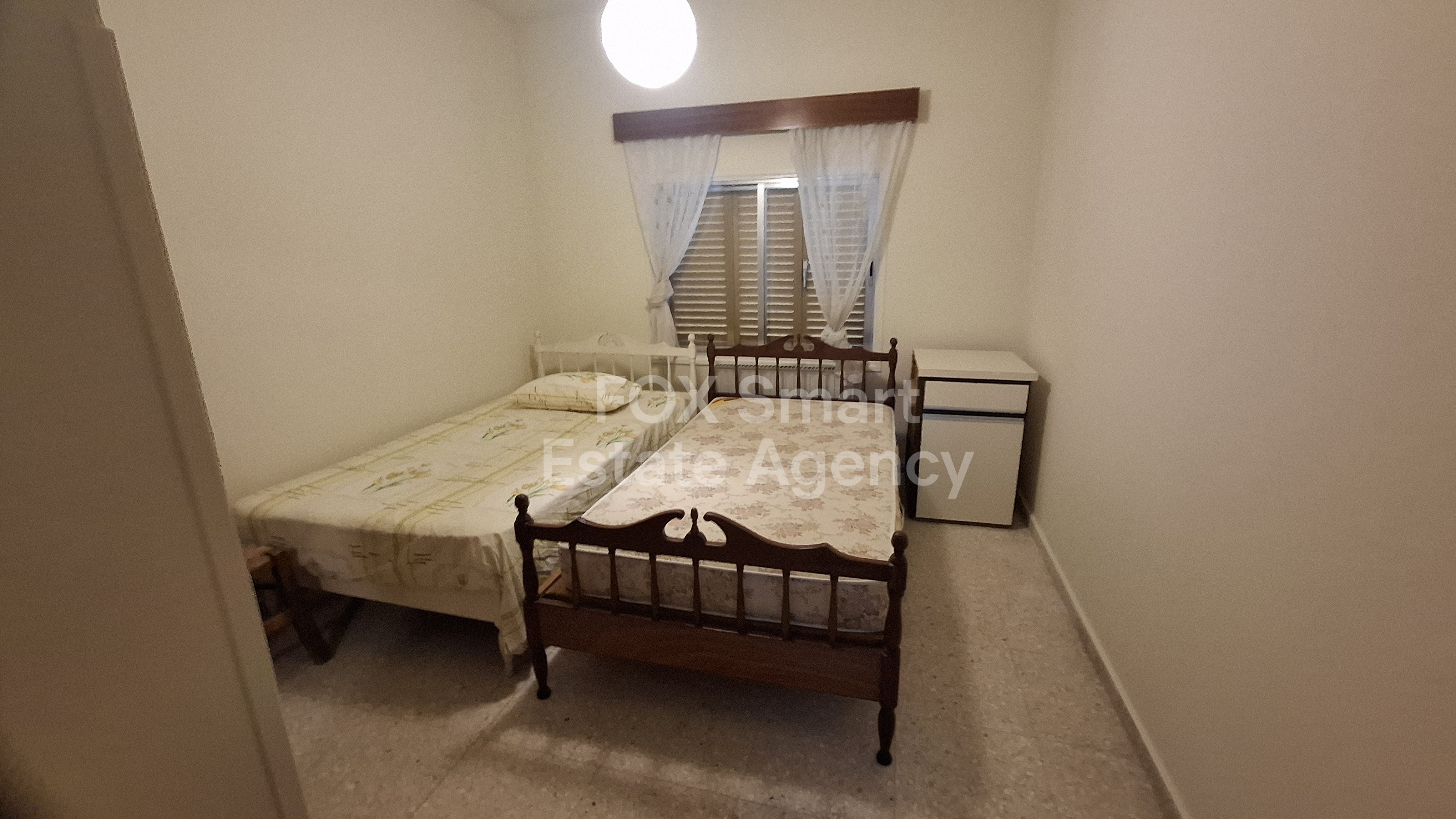 For Rent 2-Bedroom Furnished Ground Floor Apartment Off Pouliou Kapota, near Frederick University, Pallouriotisa, Nicosia