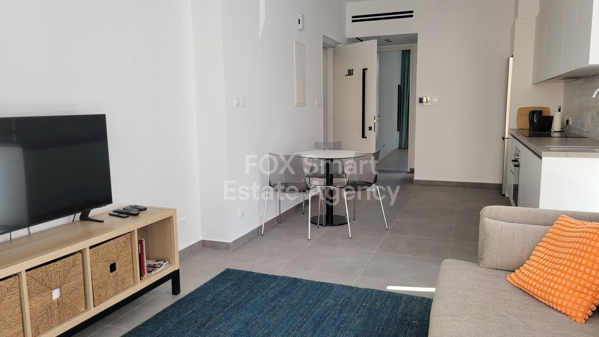 Modern 1-Bedroom Apartment for Rent – 6-Month Lease – Just 50m from Mackenzie Promenade, Larnaca