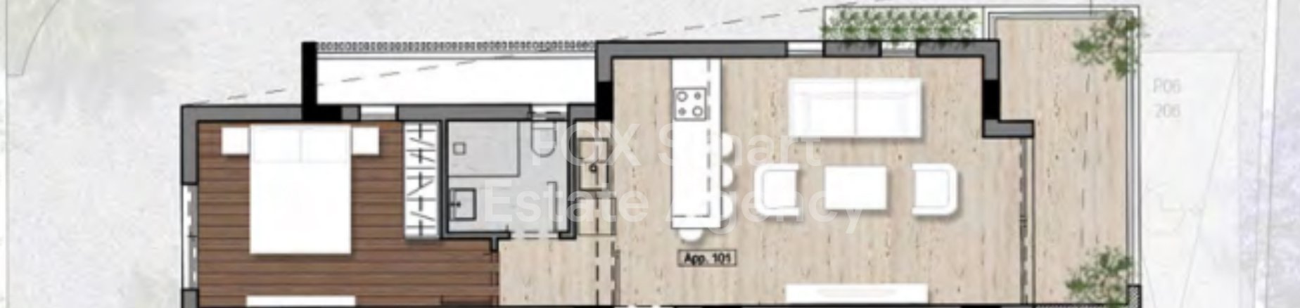 Two-Bedroom apartment for sale in Livadia,Larnaca.