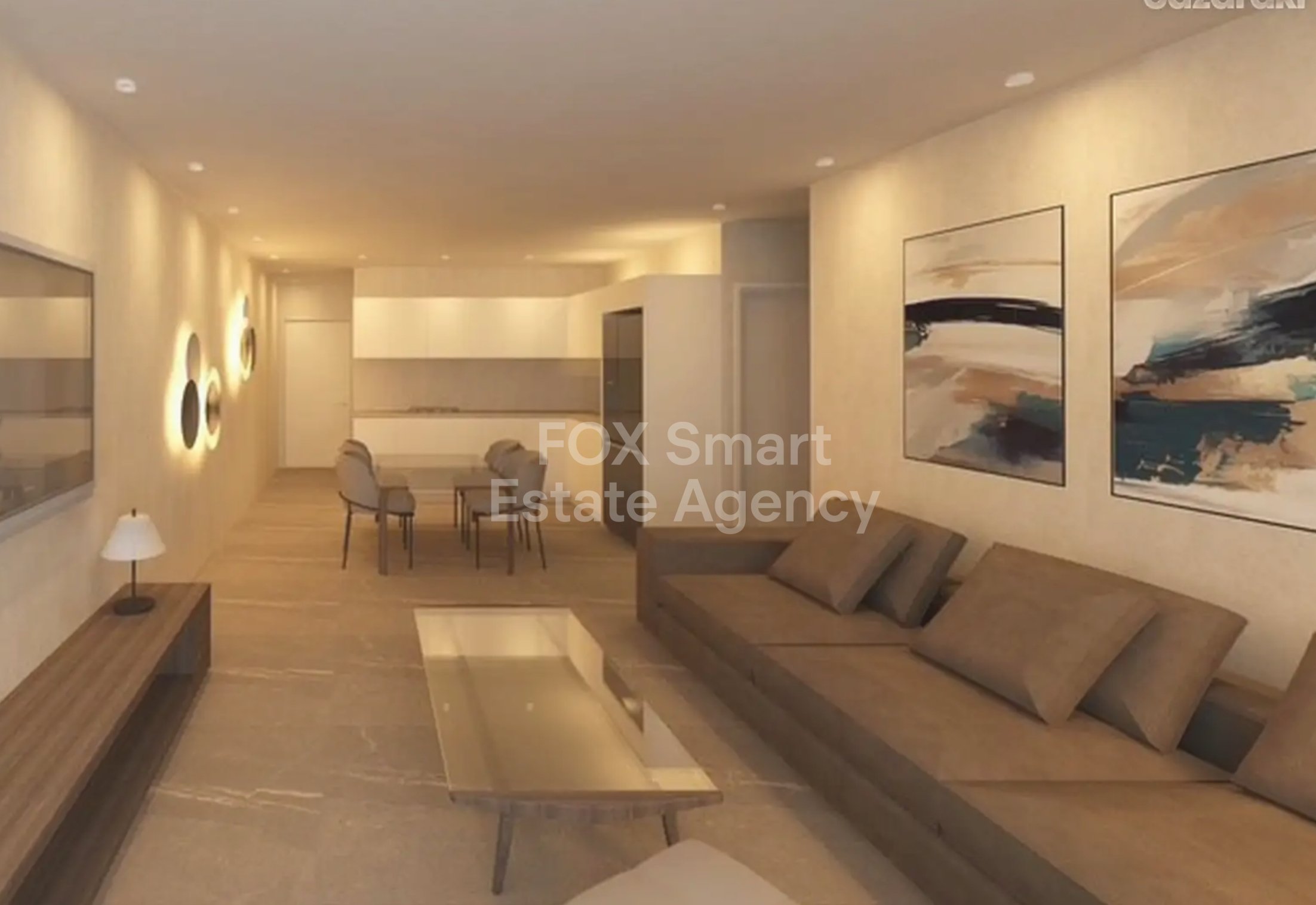 Two-bedroom apartment for sale in Kamares area,Larnaca.