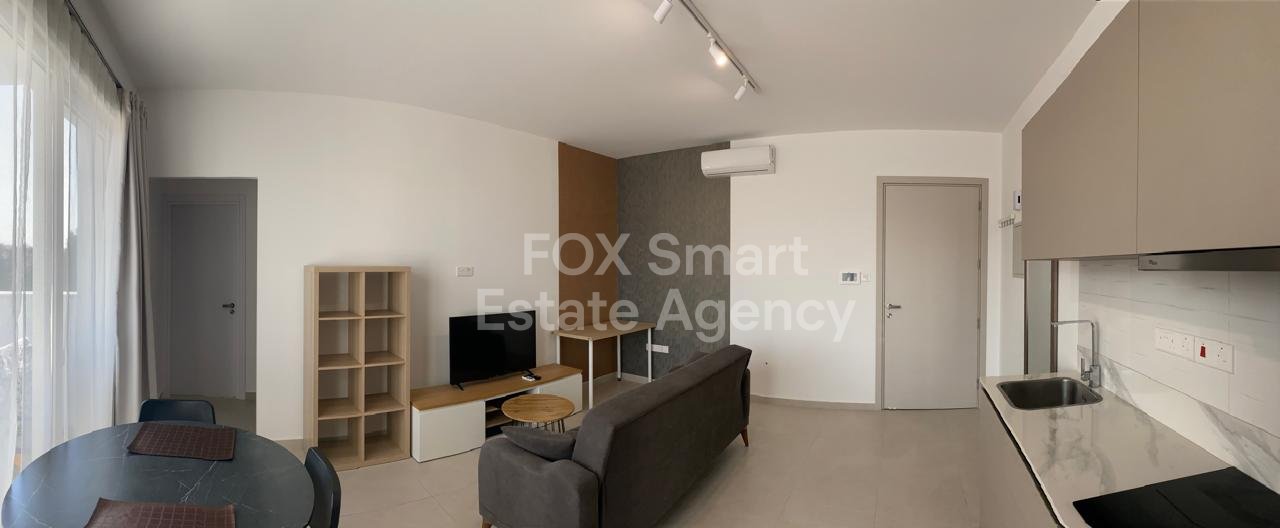 Excellent, modern and fully furnished  1-bedroom apartment for rent in Aglantzia