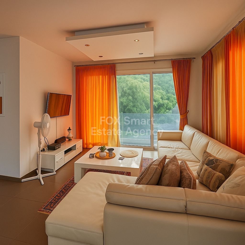 Fully furnished 2-bedroom apart. for rent in Archangelos