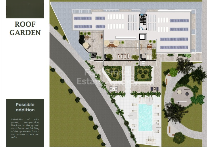 uxury Three-Bedroom Sea View Apartment with Rooftop Terrace, Communal Pool & Gym