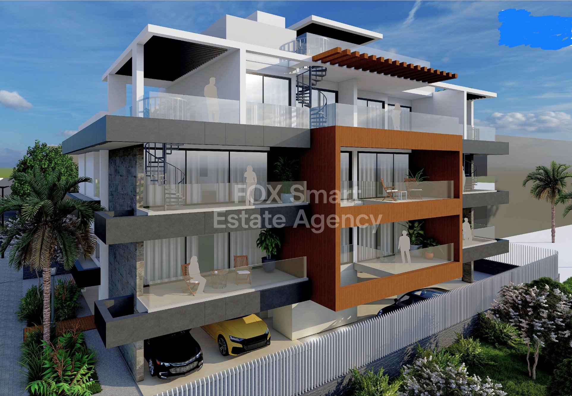 One-Bedroom simplex apartment for sale in Oroklini area,Larnaca.