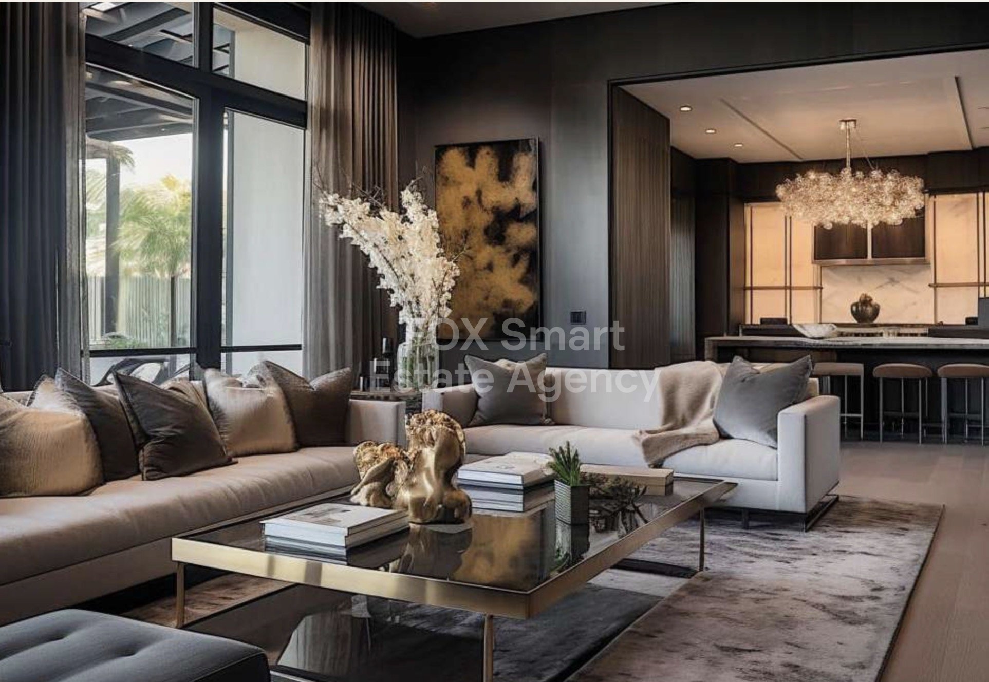 One-bedroom penthouse apartment in Krasas area ,Larnaca district.