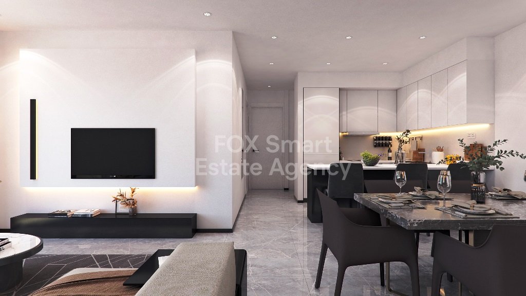 2 Bedroom, With Roof-Garden, Off-Plan Apartment For Sale in Oroklini