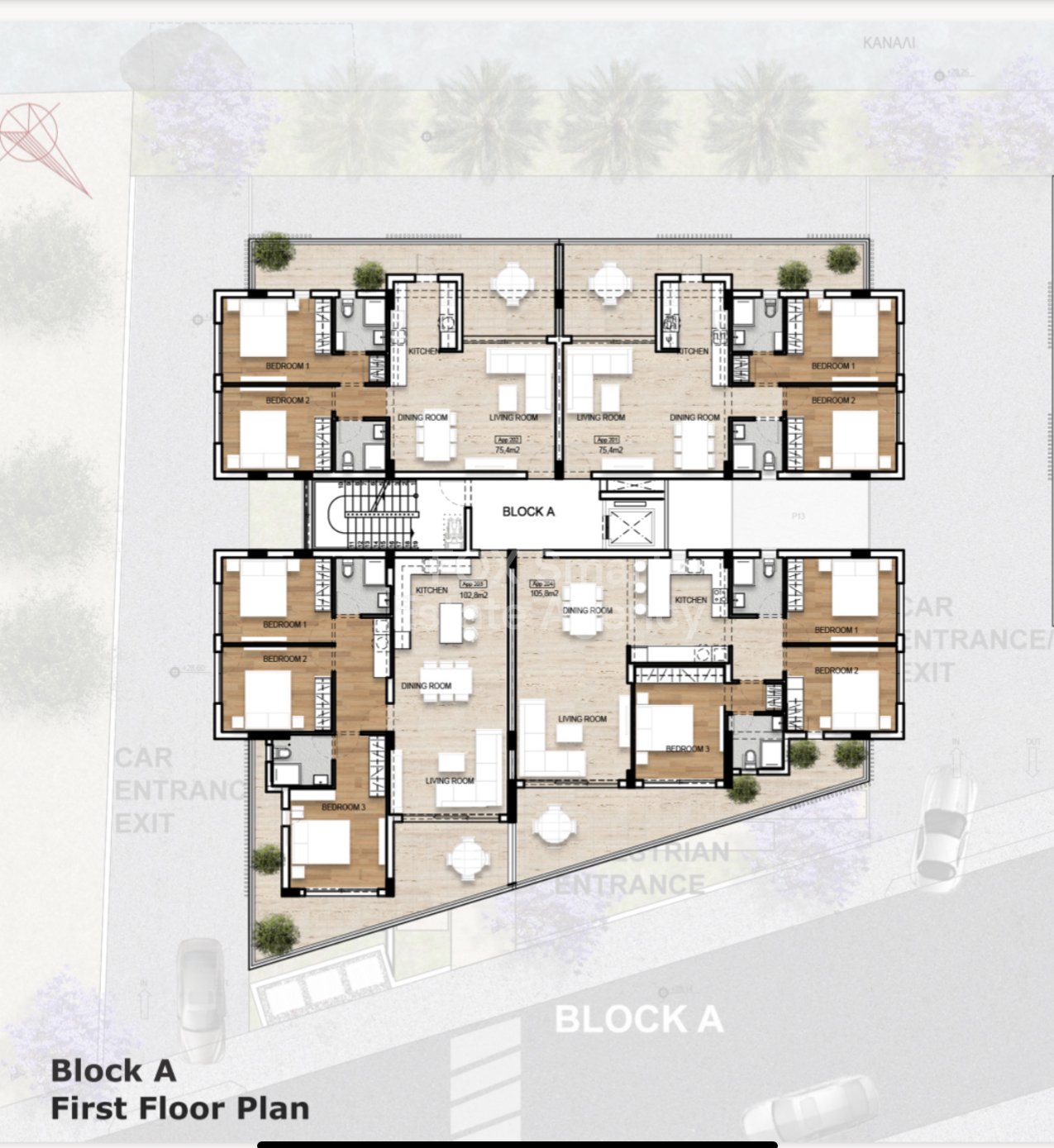 Two-Bedroom apartment for sale in Livadia,Larnaca district.