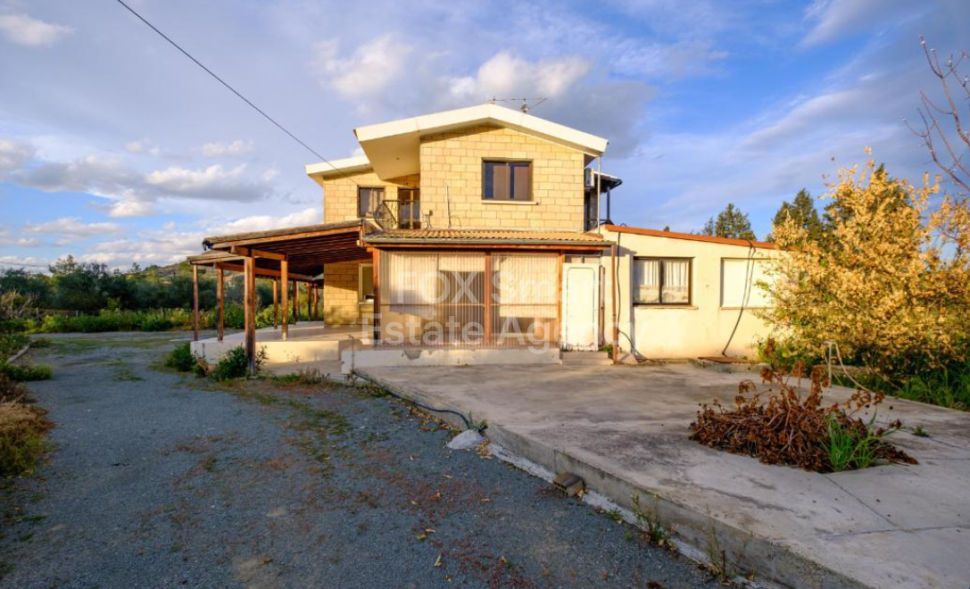 For Sale: Charming House with Spacious Grounds in Pyrga