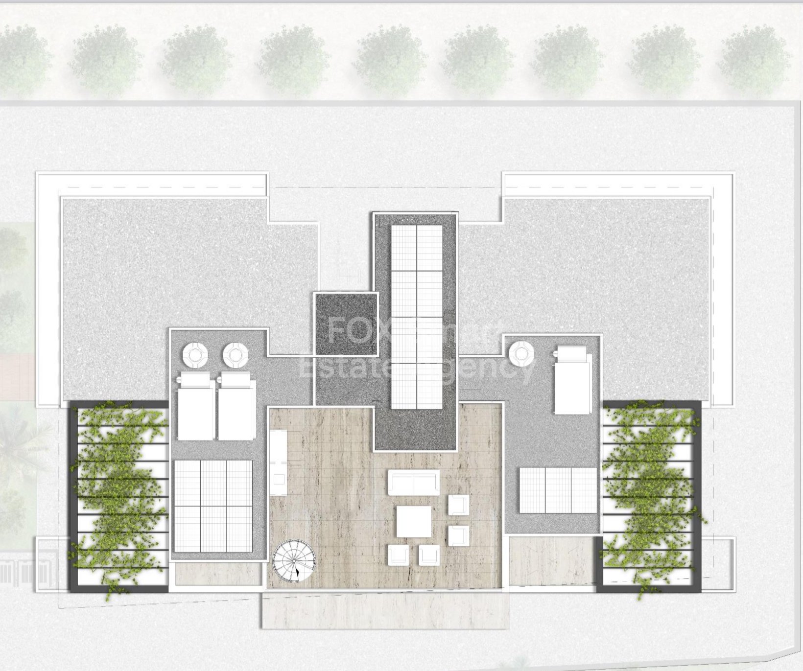 Two- Bedroom penthouse apartment for sale in Oroklini area,Larnaca.