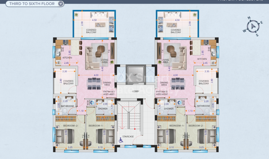 Two bedroom apartment for sale, Livadia.