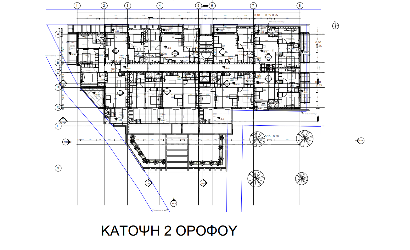 1-Bedroom 2nd-Floor Apartment| Pool View | Perivolia | Pool & Gym
