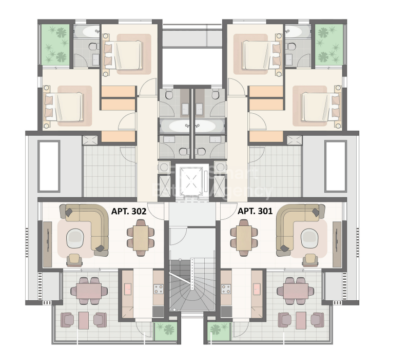 2 + 1 Bedroom Apartment, Skala, Larnaca