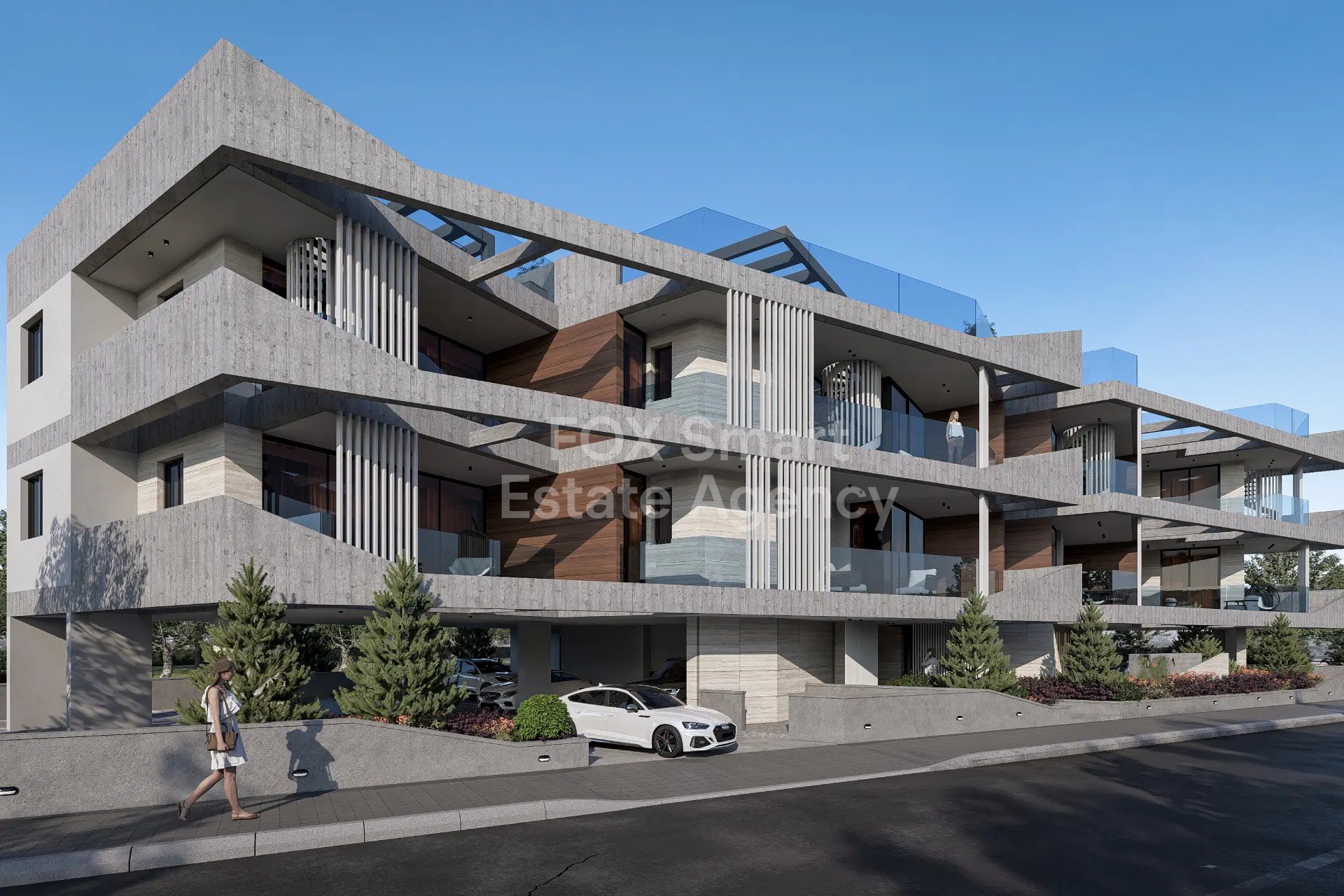 Top floor two bedroom apartment for sale, Livadia.