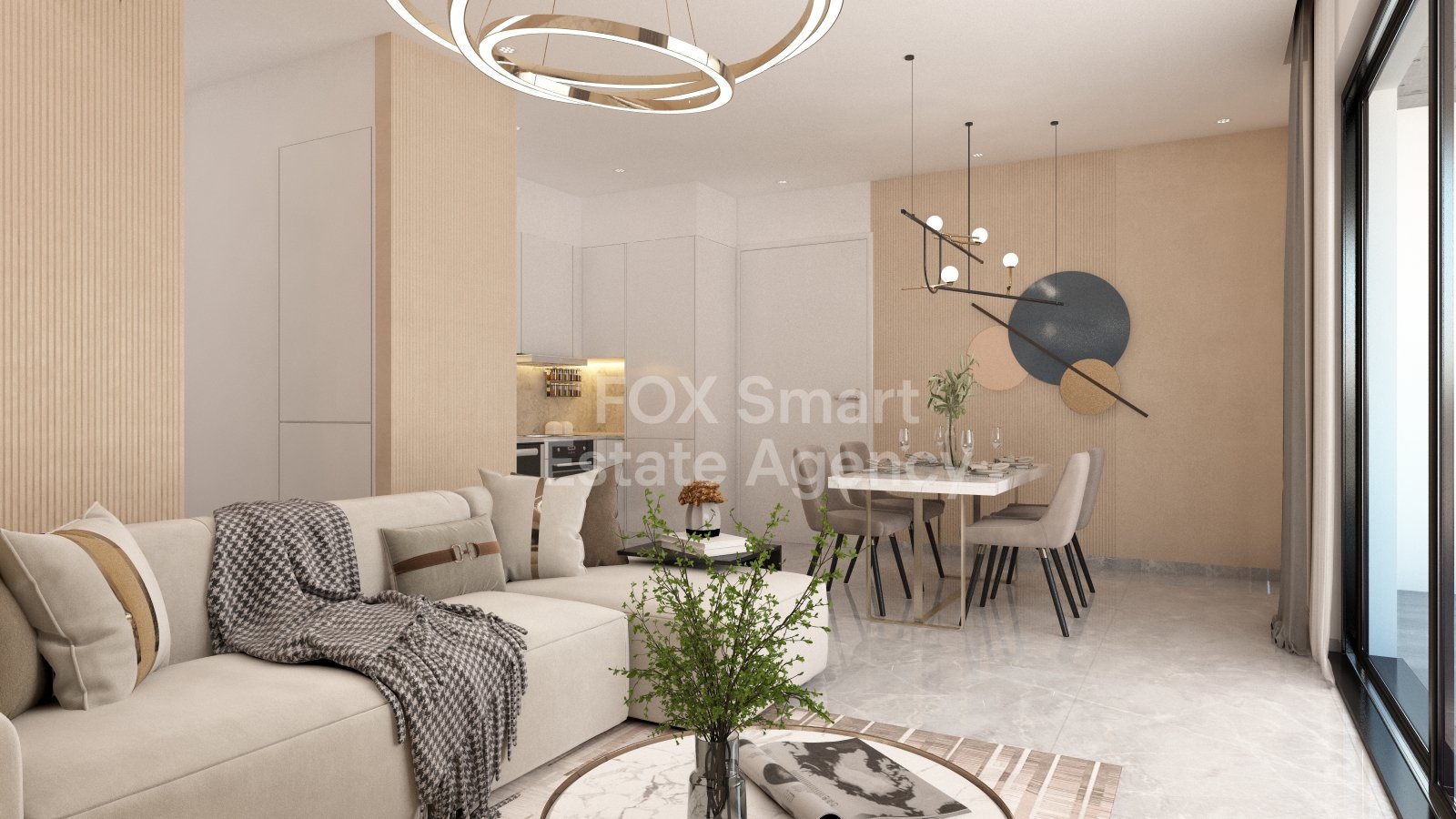 Top floor two bedroom apartment for sale, Livadia.