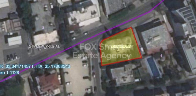 Land, For Sale, Nicosia, Agios Andreas  640.00 SqMt 