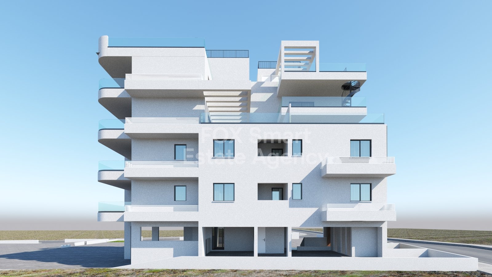 Two bedroom apartment for sale, Mall area.