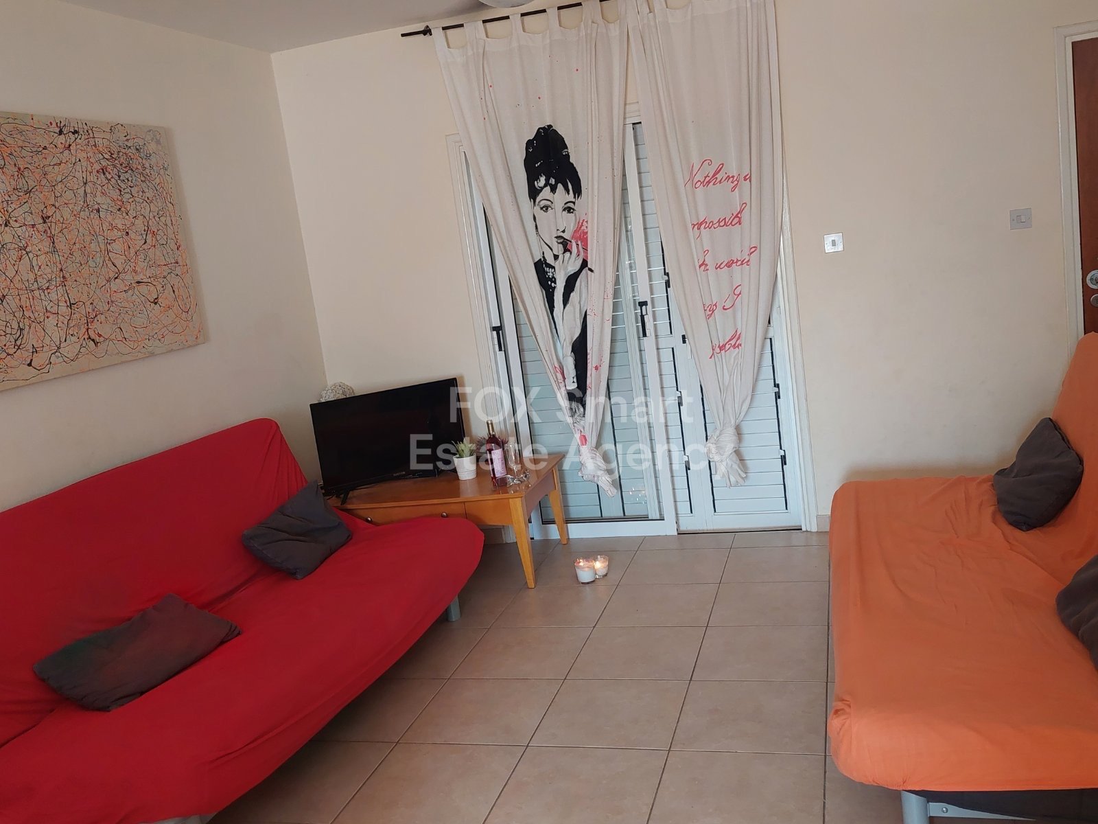 For Rent.. 2 Bedrooms Maisonette With A Community Pool, Paralimini, Famagusta