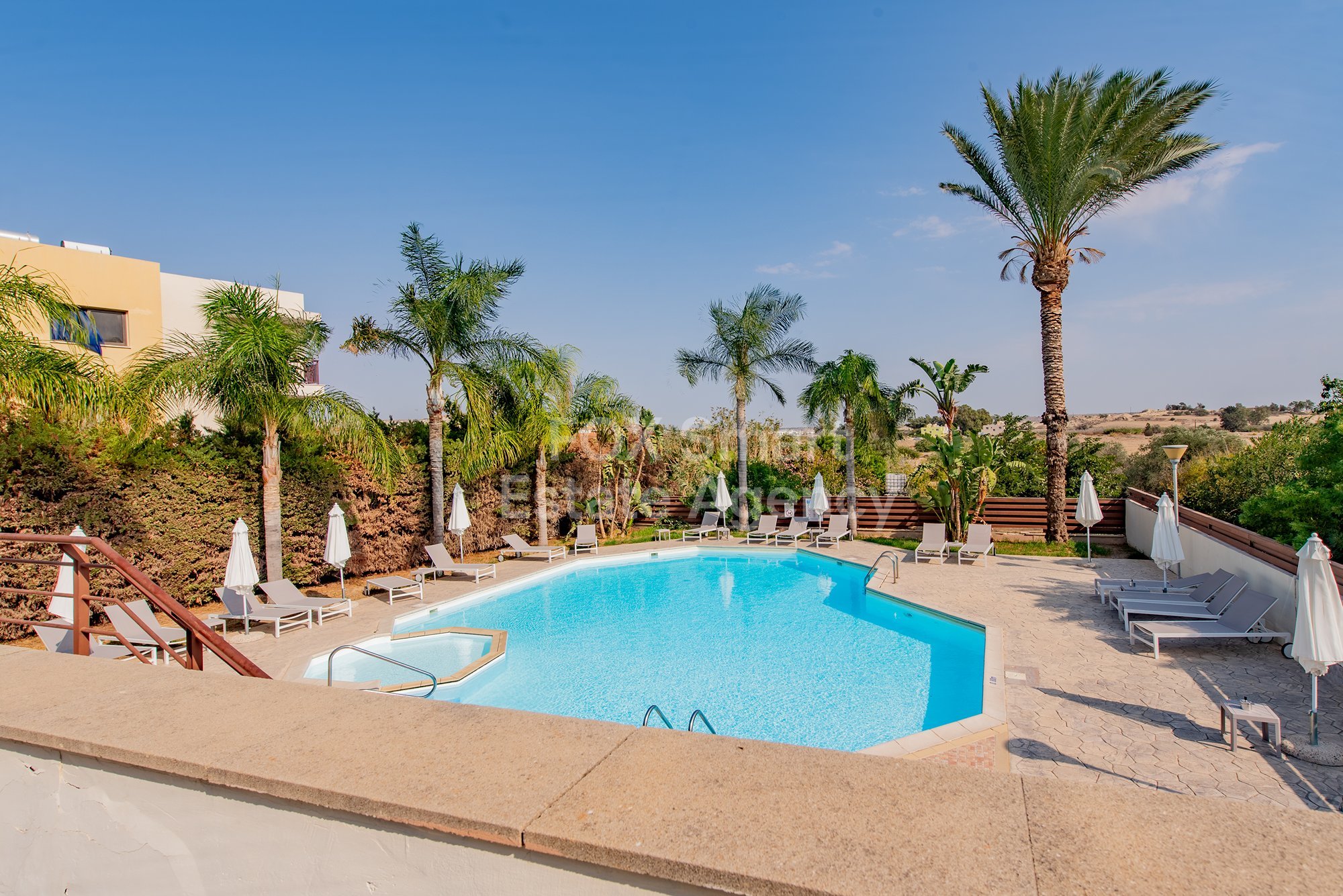 Spacious Ground-Floor Apartment with Pool in Peaceful Oroklini