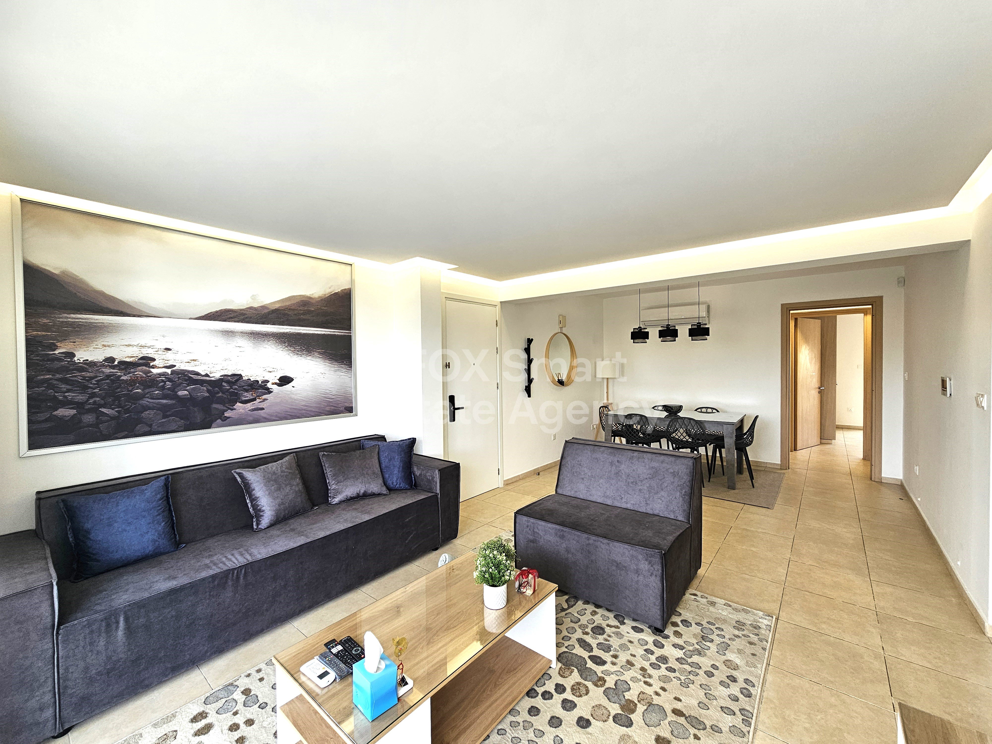 Amazing Fully Furnished 2 Bedroom Apartment in Aglantzia, Nicosia (Rent includes common expenses, internet and cable tv)