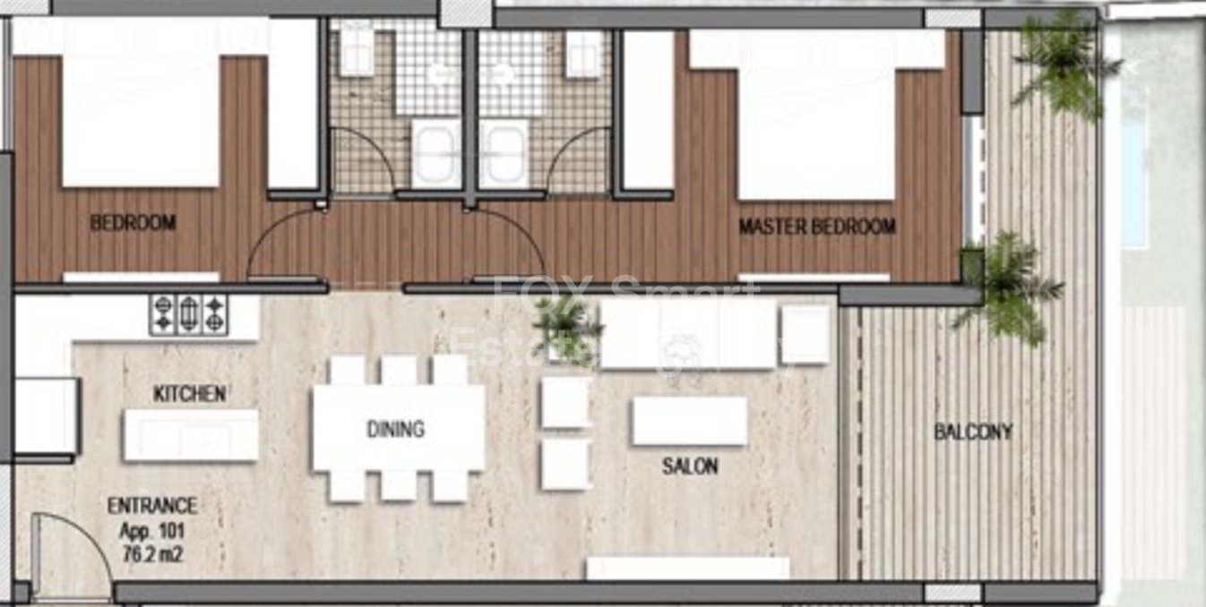 Two-Bedroom for sale in Livadia area,Larnaca.