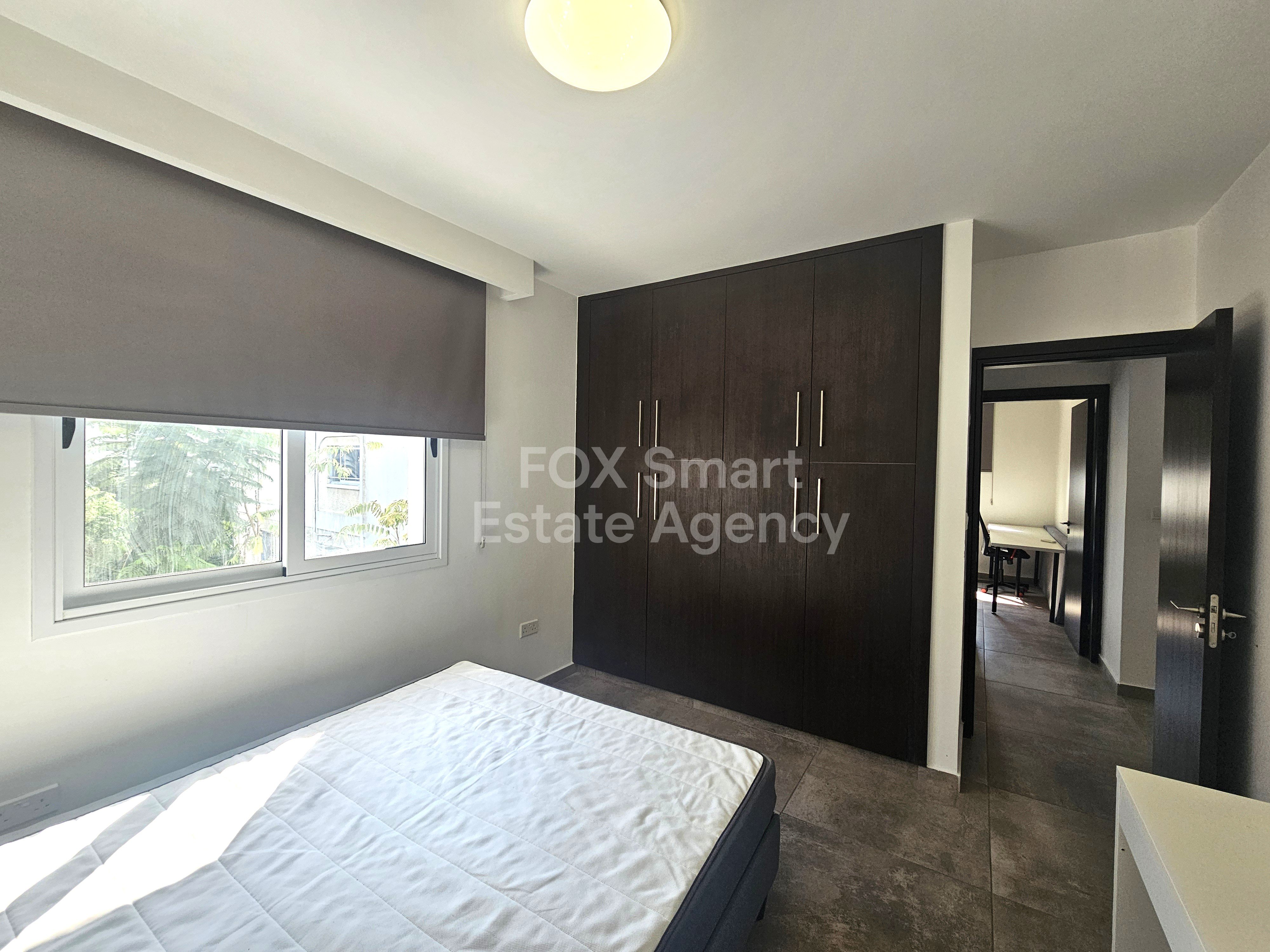 🌆 Modern 2-Bedroom Apartment for Rent in Agioi Omologites, Nicosia (Near Evangelistria Clinic, Pedieos Linear Park, European University & Nicosia Centre)
