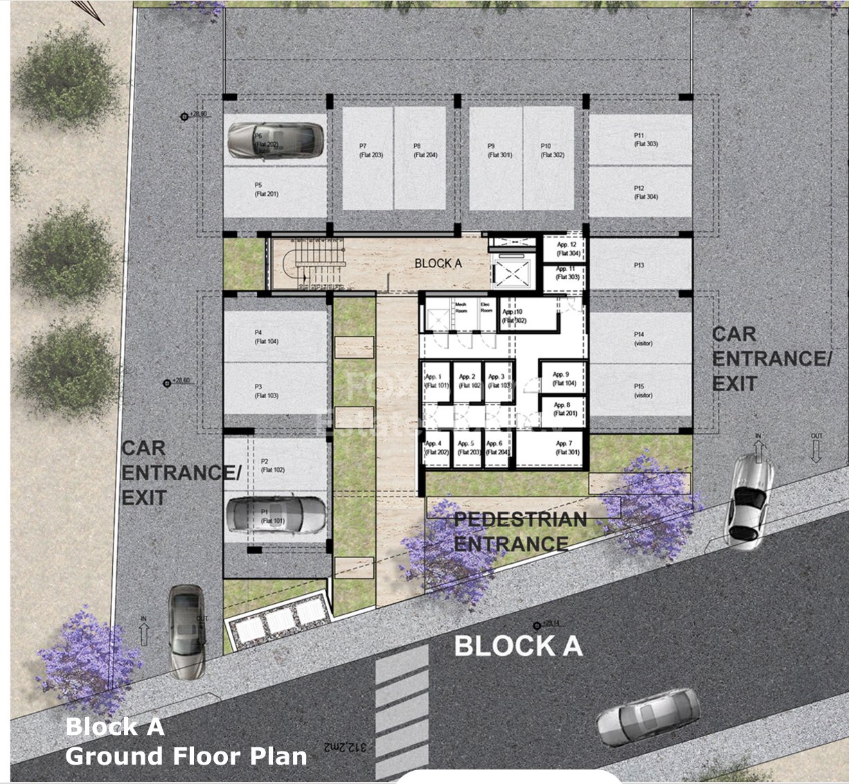 Two-Bedroom apartment for sale in Livadia,Larnaca district.